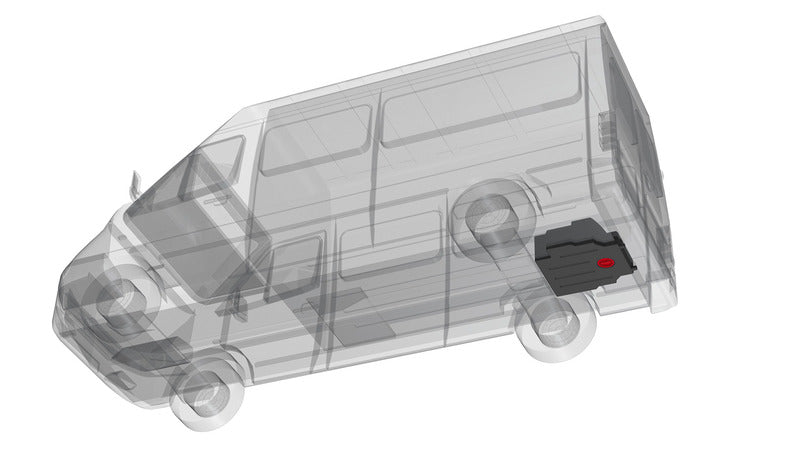 Rezervor apa uzata Ford Transit din 2015 - 90 l - EVONomad