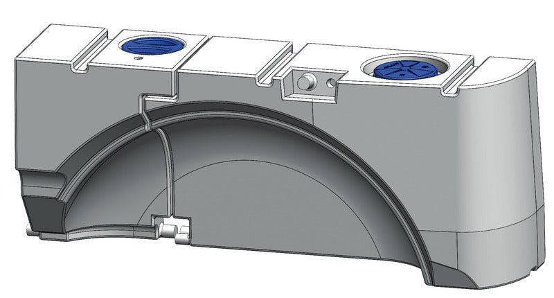 Rezervor de apa potabila si uzata pentru VW T5 / T6 - 93 l - EVONomad