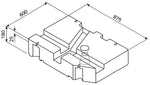 Rezervor de apa proaspata si uzata VW T4 din anul model 07/1990 - 75 l - EV 1603 - EVONomad