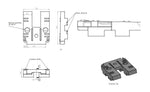 Rezervor de apa uzata 75 l pentru autoutilitare Ducato / Jumper / Boxer din 2018 - EVONomad