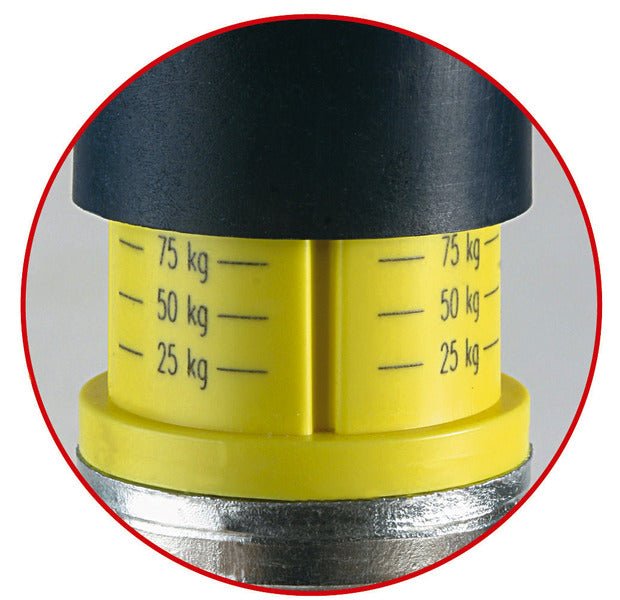 Roata suport plastic 220x70, 48 mm, cauciuc moale - EVONomad
