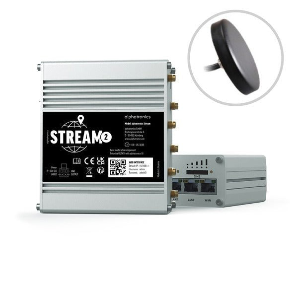 Router mobil LTE/WiFi Alphatronics STREAM 2 pentru autorulote si caravane - EVONomad