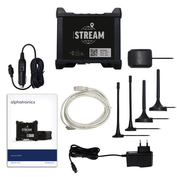 Router WiFi Alphatronics STREAM + 4 Antene - EVONomad
