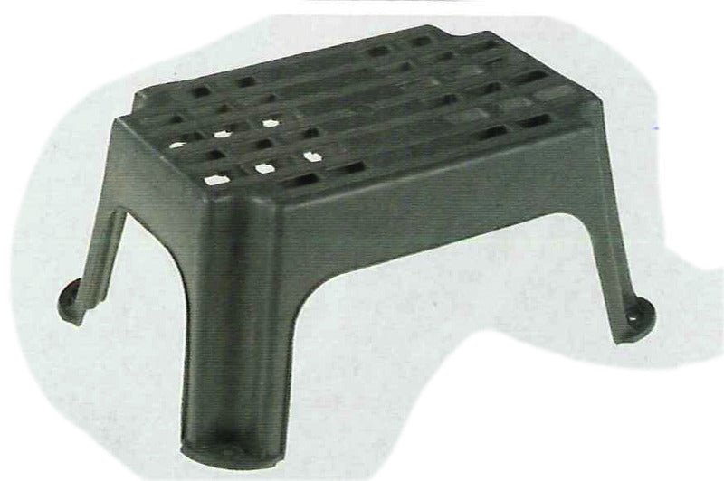 Rulota cu trepte, plastic, 41x26x22cm, gri - EVONomad
