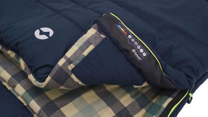 Sac de dormit Camper Lux - fermoar in stanga - EVONomad
