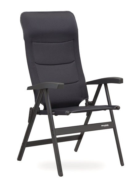 Scaun de camping Avantgarde, culoare: gri, reglabil in 7 directii - EVONomad