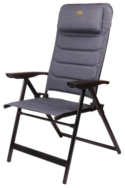 Scaun de camping Camp4 aluminiu Pasadena - cadru: negru - EVONomad
