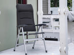 Scaun de camping captusit Pioneer - Charcol gri - EVONomad