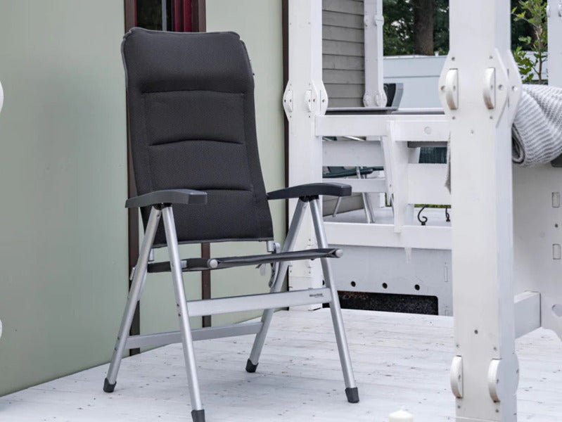 Scaun de camping captusit Pioneer - Charcol gri - EVONomad