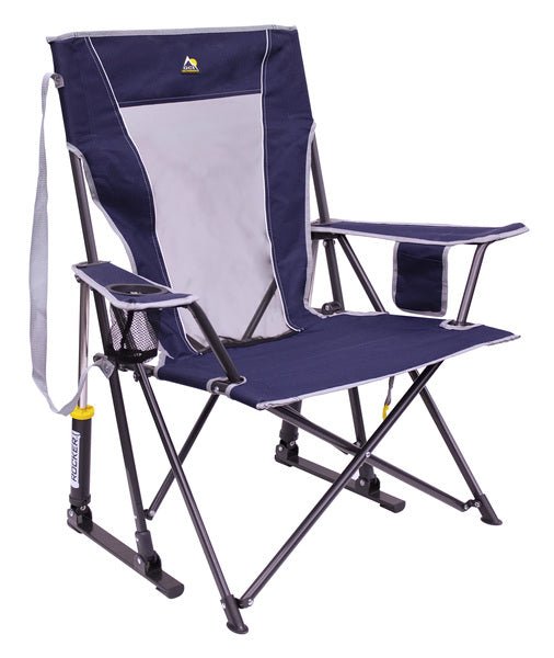 Scaun de camping Comfort Pro Rocker - albastru indigo - EVONomad
