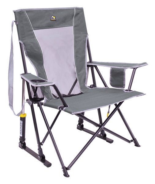 Scaun de camping Comfort Pro Rocker - Gri - EVONomad