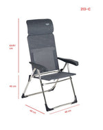 Scaun de camping Crespo AL - 213  Extra Compact - EVONomad