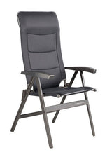 Scaun de camping NOBLESSE GRANDE - Gri Carbune - EVONomad