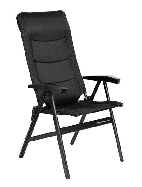 Scaun de camping NOBLESSE GRANDE - Negru - EVONomad