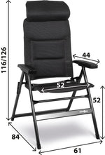 Scaun pliabil camping Aravel H2L L - EVONomad