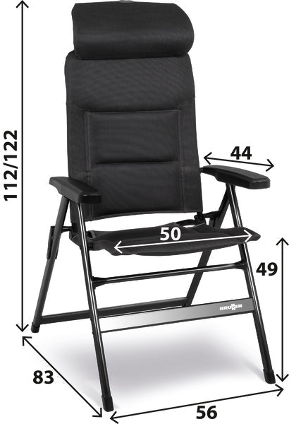 Scaun pliabil camping Aravel H2L M - EVONomad