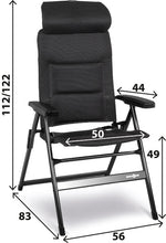 Scaun pliabil camping Aravel H2L M - EVONomad