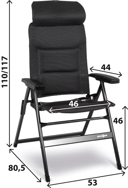 Scaun pliabil camping Aravel H2L S - EVONomad