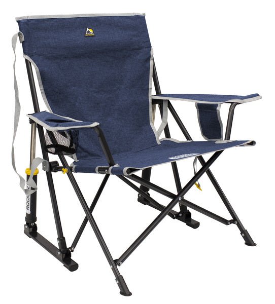 Scaun pliant Kickback Rocker - Albastru Indigo - EVONomad