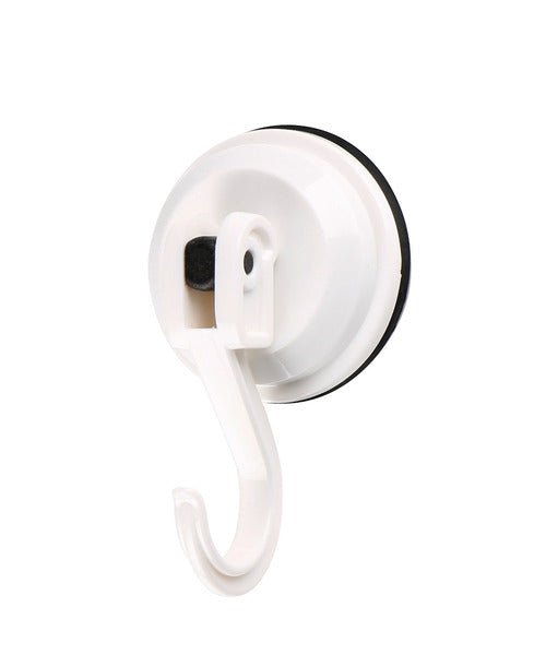 Set 2 carlige cu ventuze, alb, Ø36mm - EVONomad