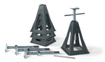 Set cadru suport pentru rulota din plastic set de 4 - EVONomad