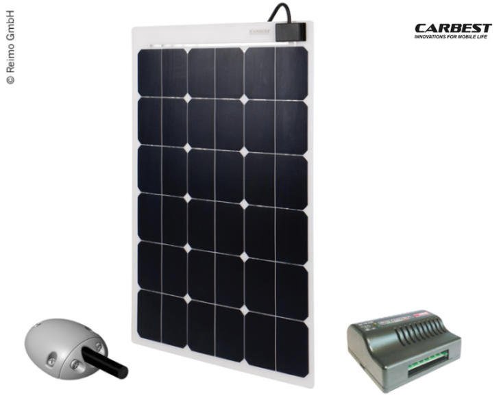 Set complet PowerPanel Flex Solar cu modul de inalta performanta - De la 80 pana la 160 W - EVONomad