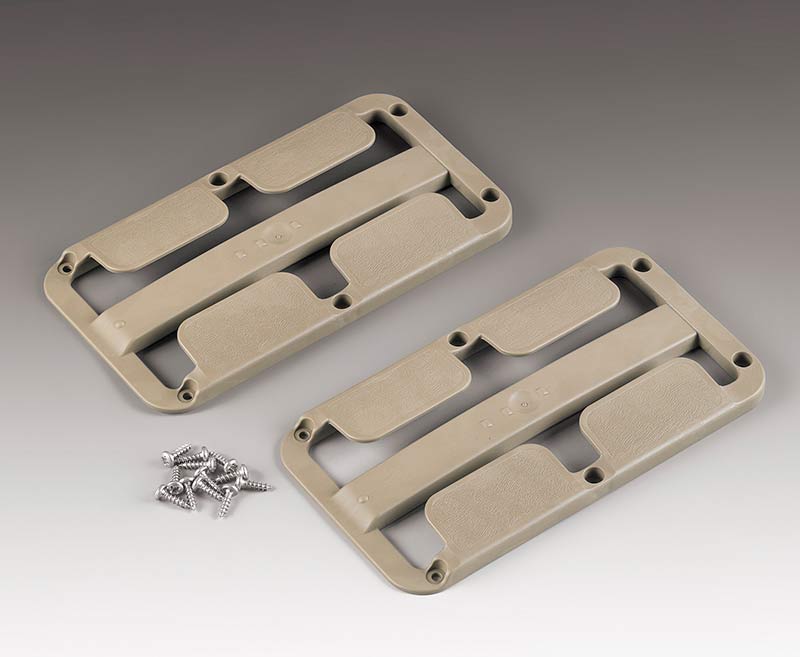 Set de 2 suporturi de pahare, gri bej pentru 2 pahare pana la Ø 86 mm - EVONomad