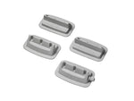 Set de fixare solar, set de 4 cu conducta de acoperis integrata, gri - EVONomad