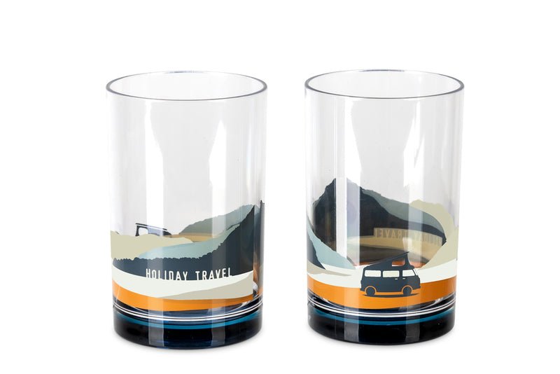 Set de pahare HOLIDAY TRAVEL SPIRIT SAN, 2 piese. - EVONomad