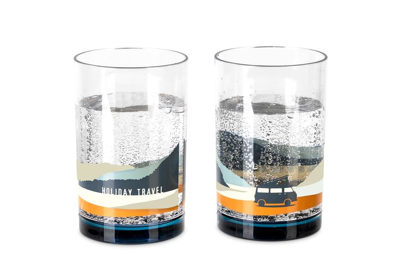 Set de pahare HOLIDAY TRAVEL SPIRIT SAN, 2 piese. - EVONomad