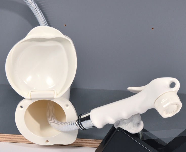 Set dus pentru montare pe perete exterior - furtun flexibil 200 cm - EVONomad