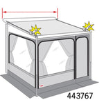 Set extensie panou frontal pentru Marchiza cort Privacy Room - EVONomad