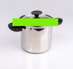 Set oale din inox Camp4 6 piese - cu manere pliabile si capac din sticla - EVONomad