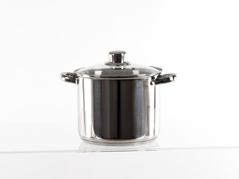 Set oale din inox Camp4 cu capac din sticla - 6 bucati - EVONomad