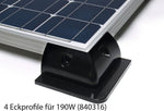 Seturi complete de module solare Fullblack - De la 100 pana la 190 W - EVONomad