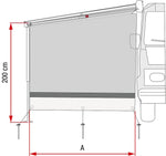 Side Sun Block - Perete lateral pentru Marchiza - EVONomad