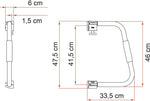 Siguranta usa 46 cm - maner de intrare - EVONomad