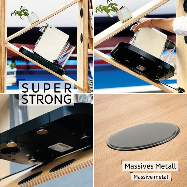 Silwy metal pad Superstrong black, 1 bucata - EVONomad