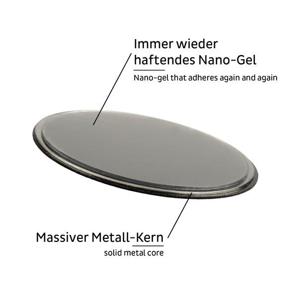Silwy metal pad Superstrong black, 1 bucata - EVONomad