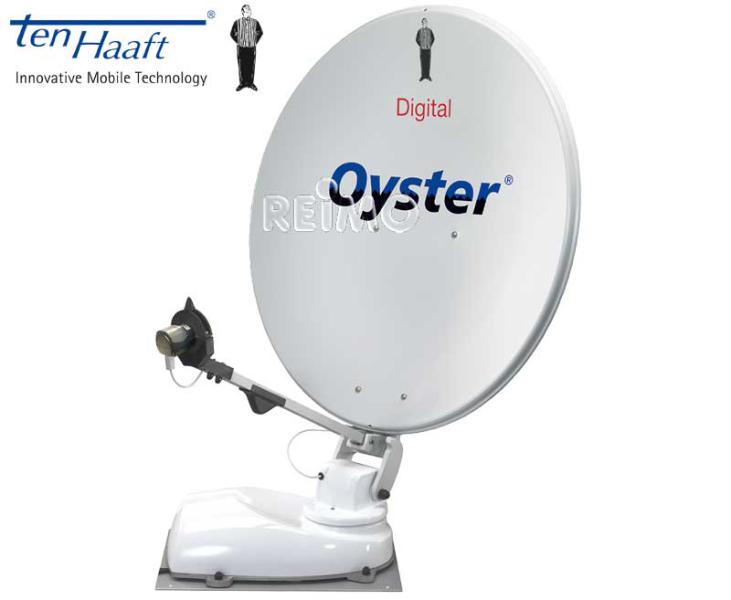 Sistem digital prin satelit Ten Haaft Oyster 85 CI cu inclinare - EVONomad