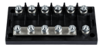 Six - way fuse holder for Mega - fuse with busbar (250A) - EVONomad