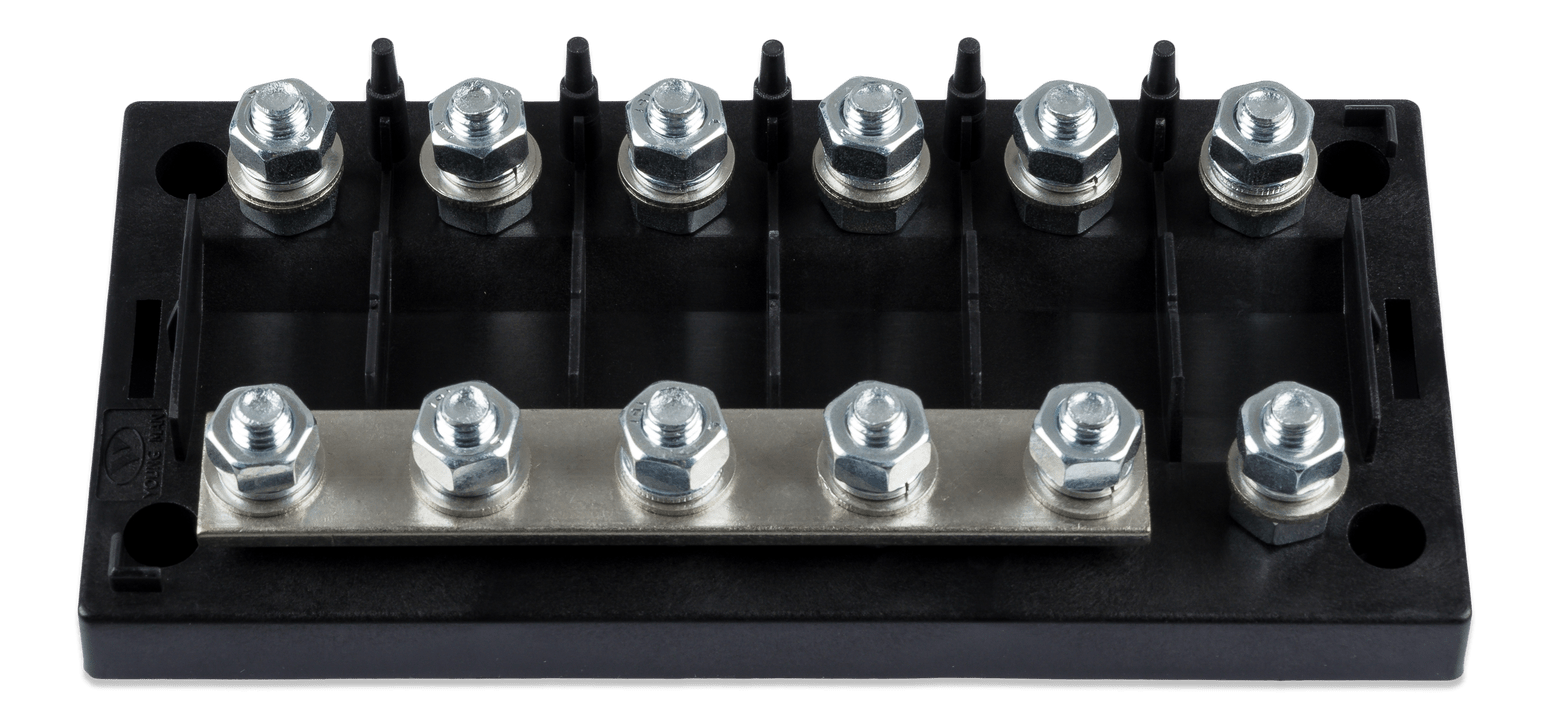 Six - way fuse holder for Mega - fuse with busbar (250A) - EVONomad