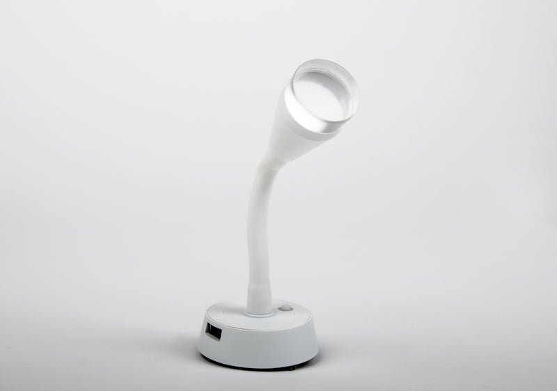 Spot LED Carbest cu brat flexibil si priza de incarcare USB - EVONomad