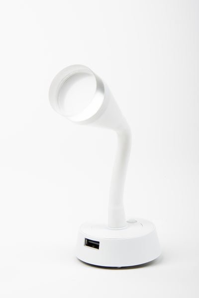 Spot LED Carbest cu brat flexibil si priza de incarcare USB - EVONomad