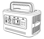 Statie portabila completa, mobila, cu acumulator LiFePo4 - Lith PowerUnit 48 Ah - EVONomad