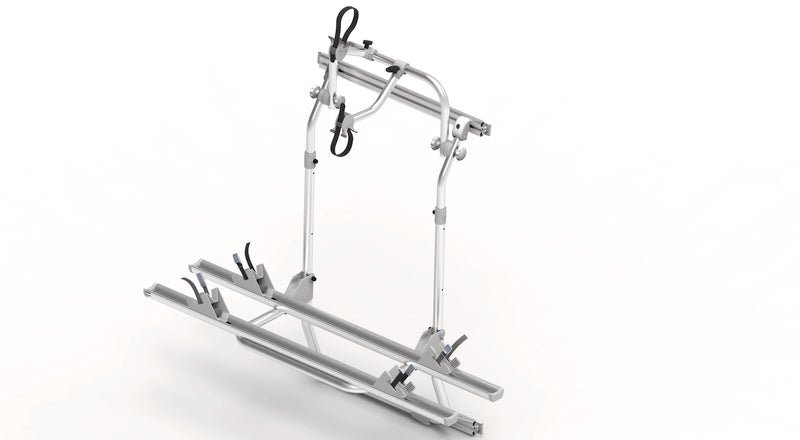 Suport biciclete EuroCarry pentru Ford Transit pentru 2 biciclete, din 2014, argintiu - EVONomad
