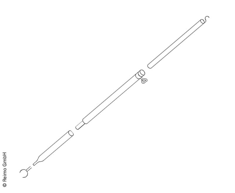 Suport carlig acoperis aluminiu 1,6 - 2,6M - EVONomad