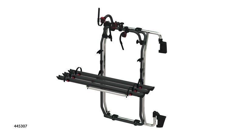 Suport de biciclete Carry Bike Frame pentru Fiat Ducato si VW Crafter - negru si argintiu - EVONomad