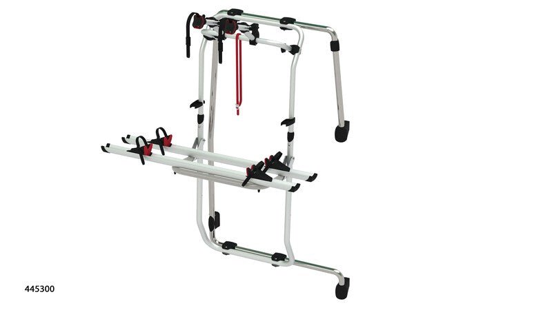 Suport de biciclete Carry Bike Frame pentru Fiat Ducato si VW Crafter - negru si argintiu - EVONomad