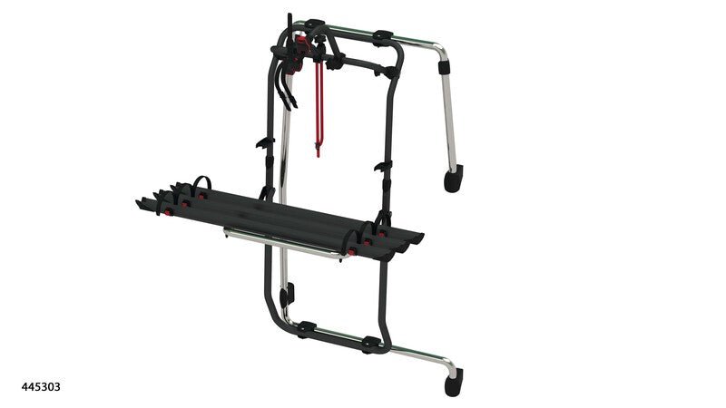 Suport de biciclete Carry Bike Frame pentru Fiat Ducato si VW Crafter - negru si argintiu - EVONomad
